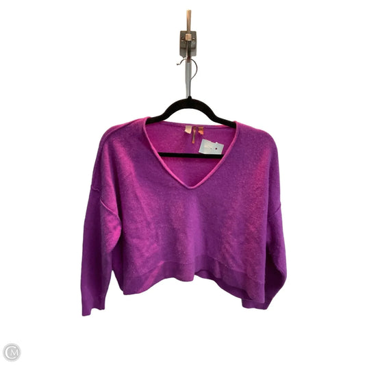 Sweater Cashmere By Pilcro In Purple, Size: M