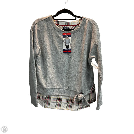 Top Long Sleeve By Izod In Multi-colored, Size: M