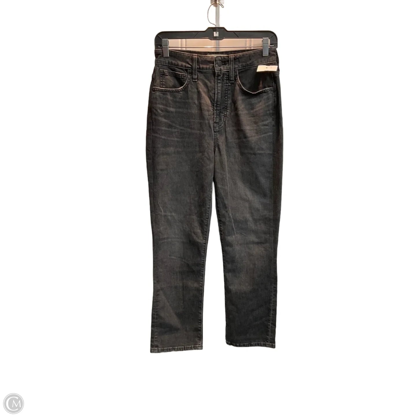 Jeans Skinny By Madewell In Black, Size: 0
