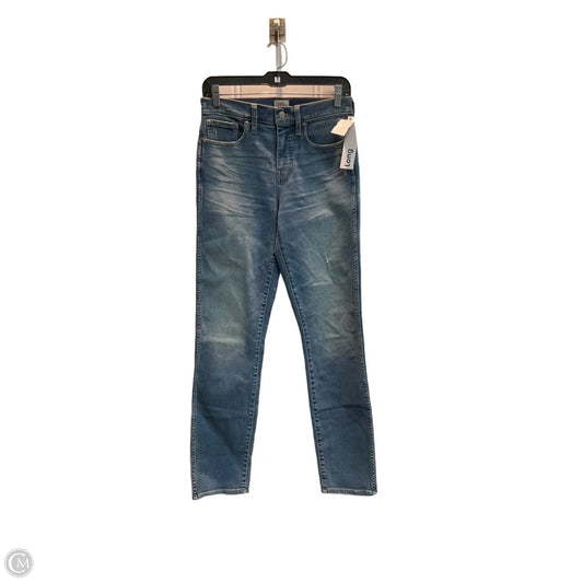 Jeans Straight By J. Crew In Blue, Size: 2l