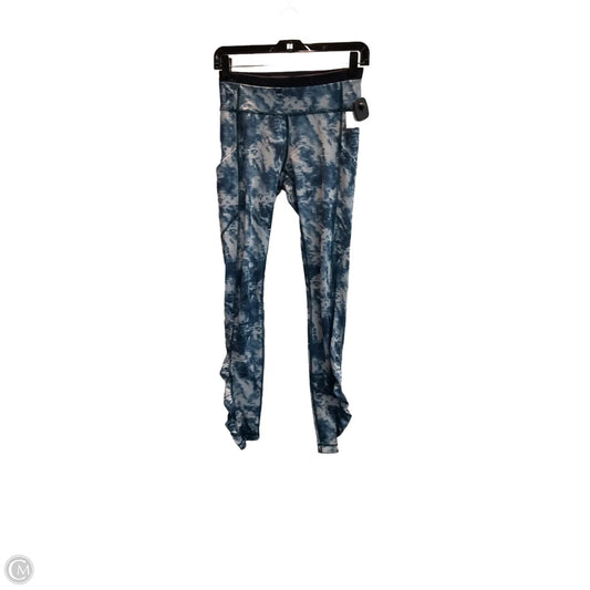 Athletic Leggings By Lululemon In Blue, Size: S