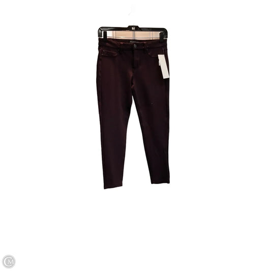 Jeans Jeggings By Liverpool In Maroon, Size: Sp
