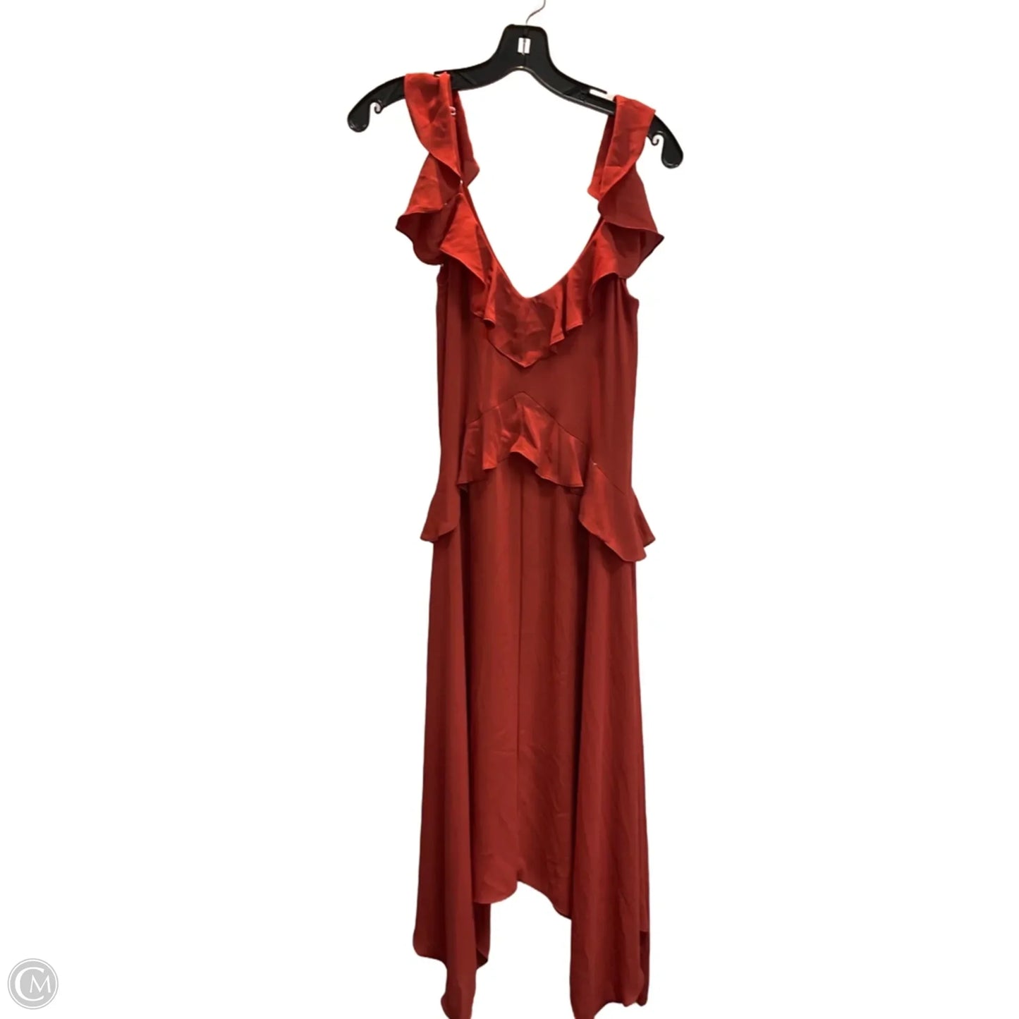 Dress Party Long By Bcbgmaxazria In Red, Size: Xs