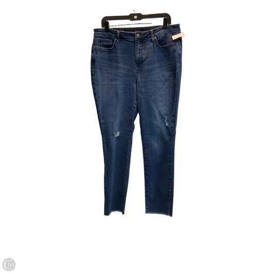 Jeans Skinny By Not Your Daughters Jeans In Blue, Size: 14