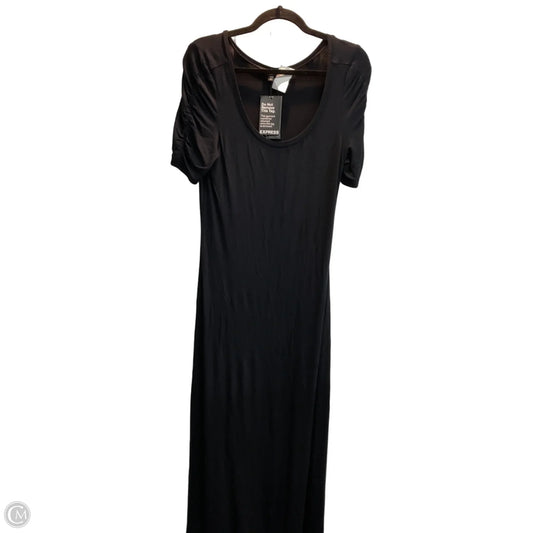 Dress Casual Maxi By Express In Black, Size: M
