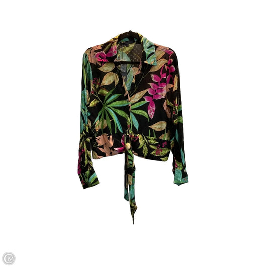 Top Long Sleeve By Rachel Roy In Multi-colored, Size: M