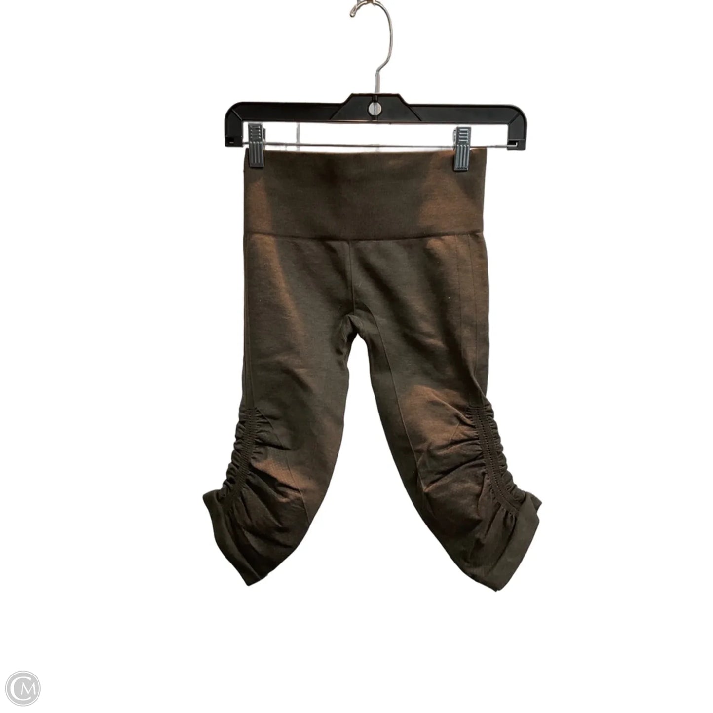 Athletic Leggings Capris By Lululemon In Brown, Size: S
