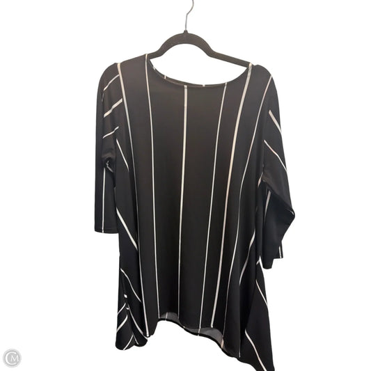 Top Long Sleeve By Alfani In Striped Pattern, Size: Xl