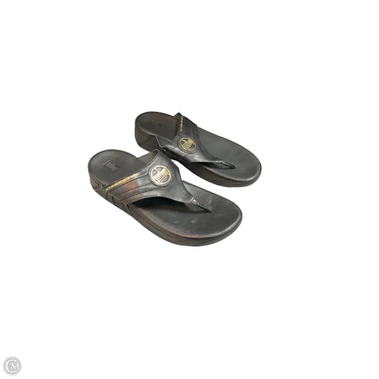 Sandals Sport By Fitflop In Black, Size: 9