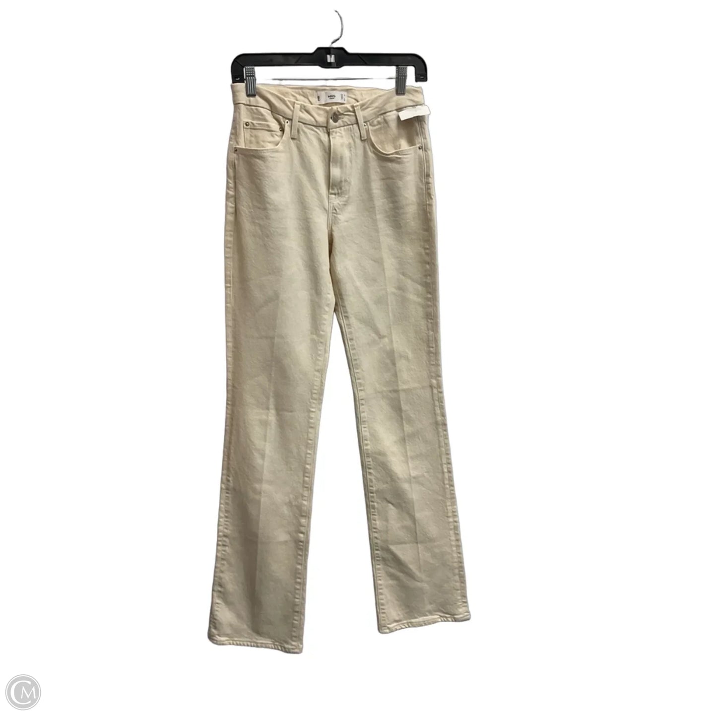 Jeans Straight By Mng In Beige, Size: 4