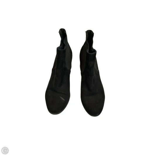 Boots Ankle Heels By Divided In Black, Size: 6