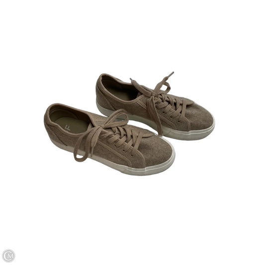 Shoes Sneakers By Jf In Taupe, Size: 8.5