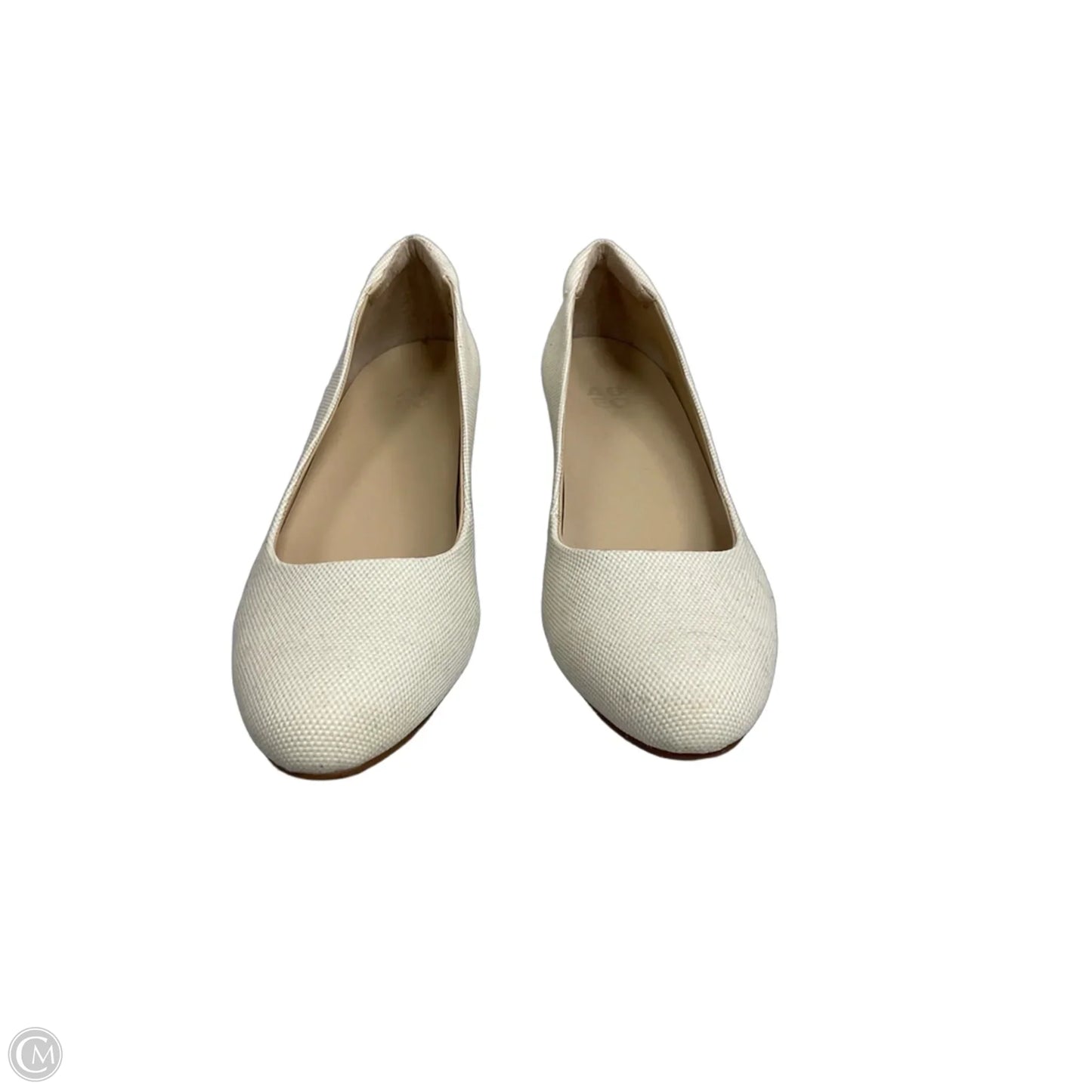 Shoes Heels Wedge By Abeo In Beige, Size: 9