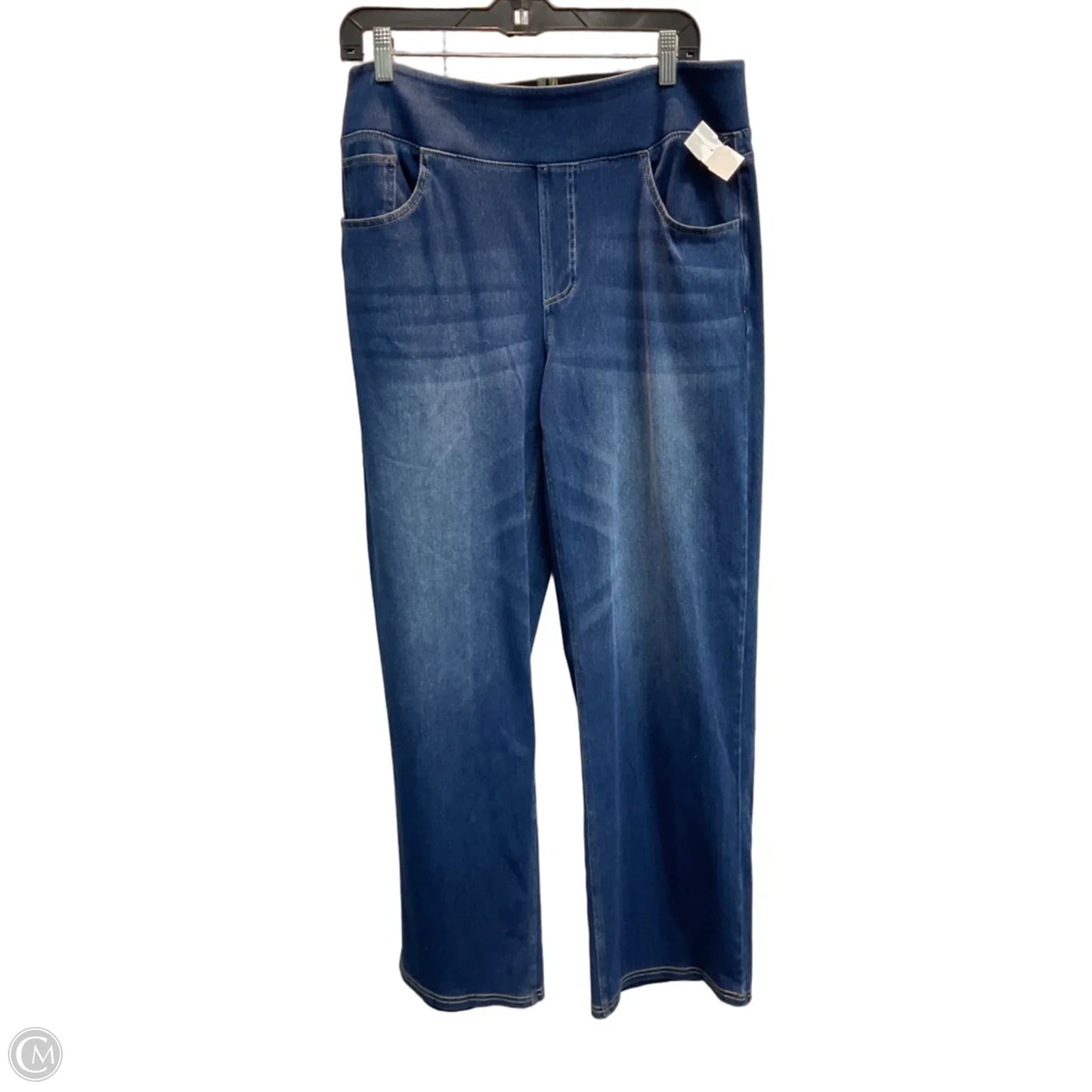 Jeans Wide Leg By Halara In Blue, Size: 16