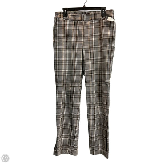Pants Dress By Clothes Mentor In Plaid Pattern, Size: 12