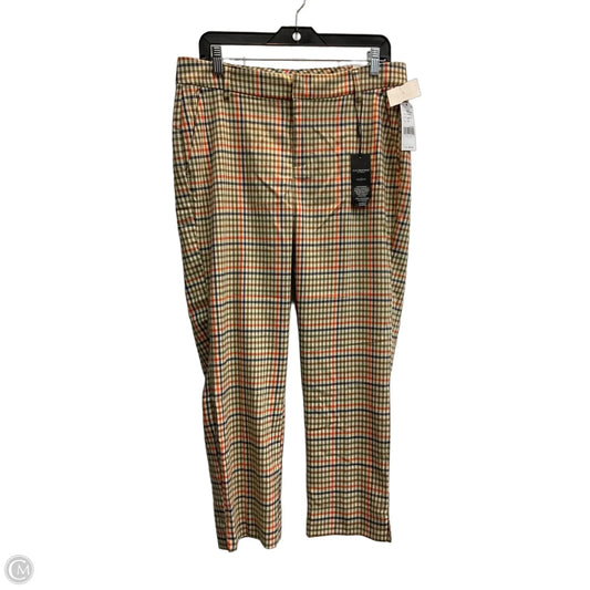 Pants Dress By Liverpool In Plaid Pattern, Size: 10