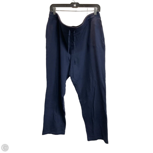 Athletic Pants By Karen Scott In Navy, Size: Xl