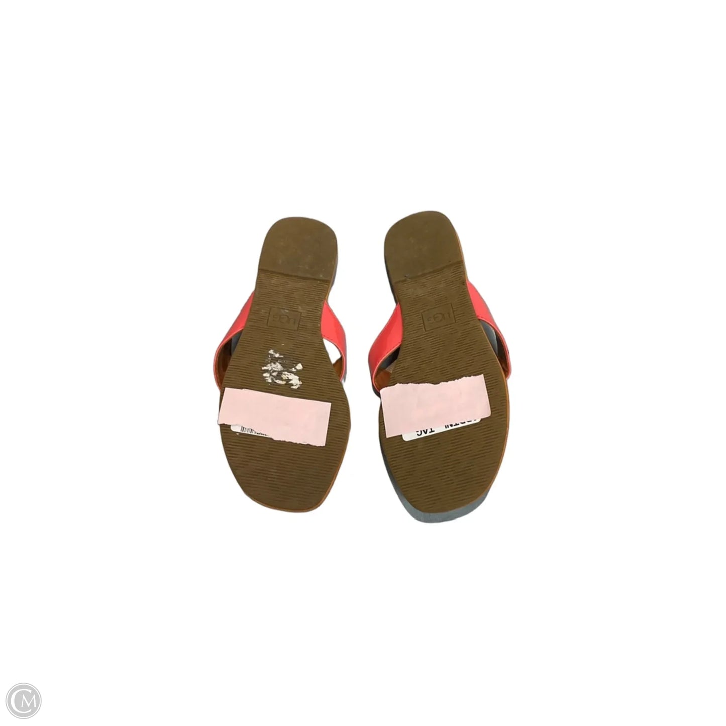 Sandals Designer By Ugg In Pink, Size: 7