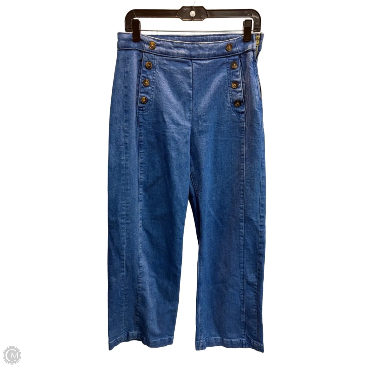 Jeans Wide Leg By Old Navy In Blue, Size: 8