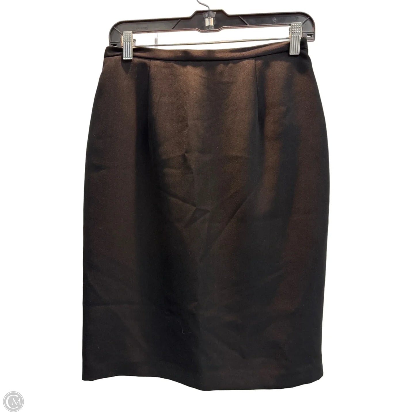 Skirt Midi By Villager By Liz Claiborne In Black, Size: 10p