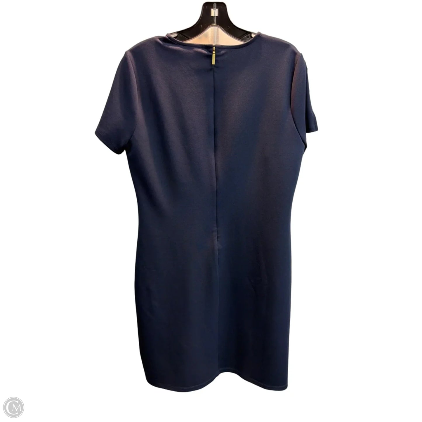 Dress Party Midi By Michael By Michael Kors In Navy, Size: L