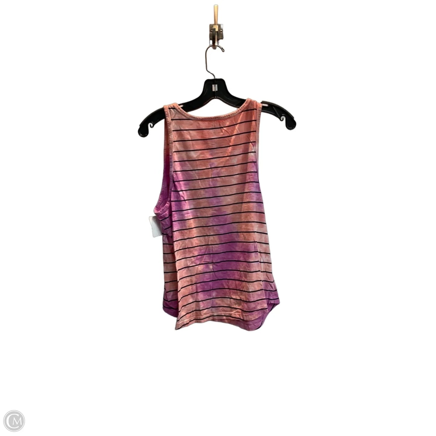 Tank Top By Time And Tru In Tie Dye Print, Size: M