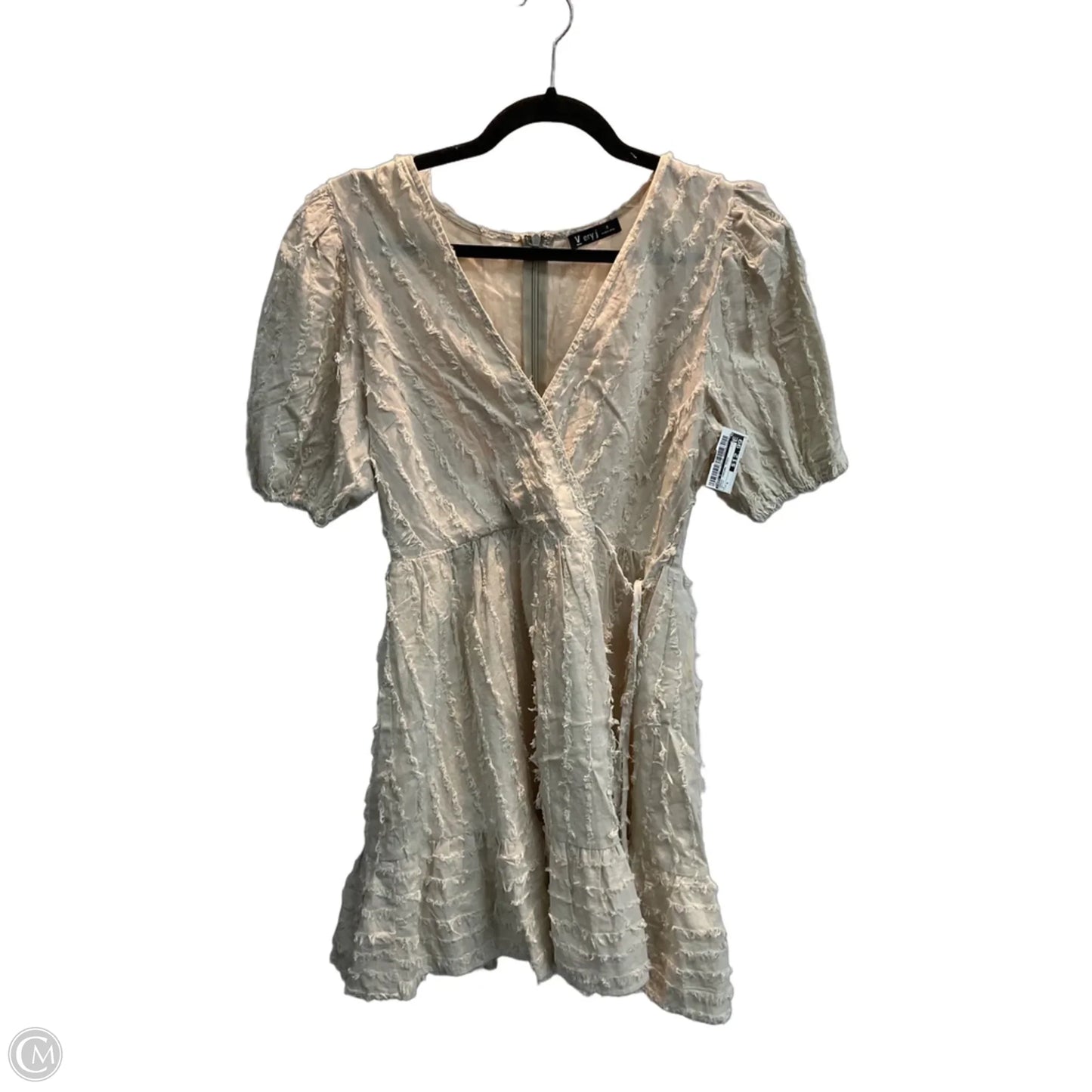 Dress Casual Midi By Very J In Beige, Size: S
