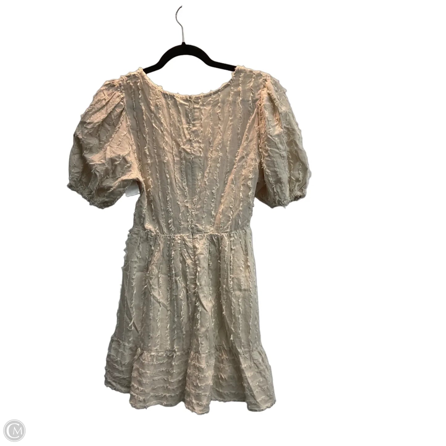 Dress Casual Midi By Very J In Beige, Size: S
