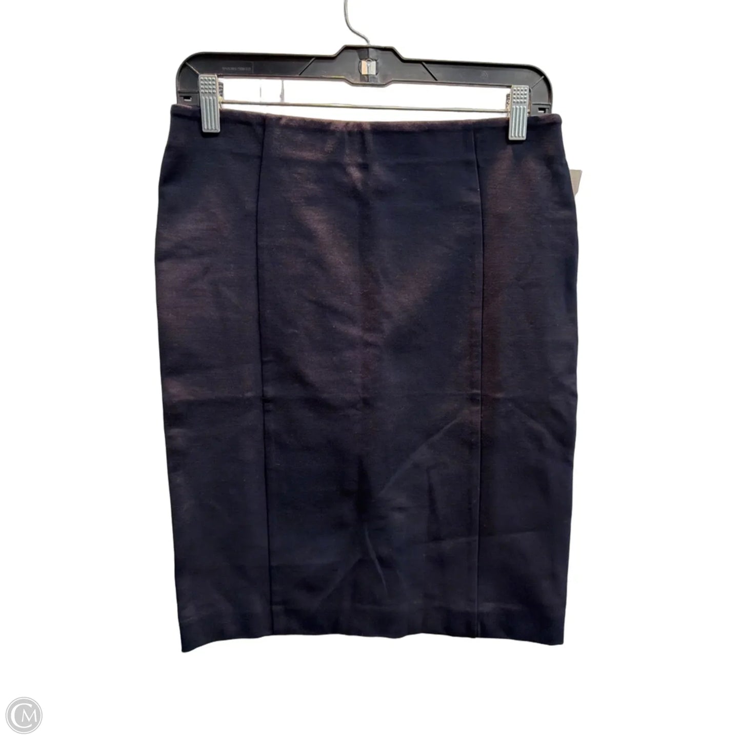 Skirt Midi By Ann Taylor In Navy, Size: 6p