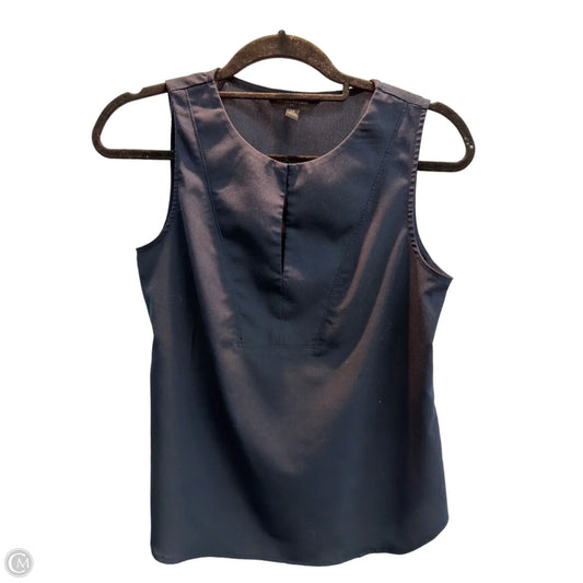 Top Sleeveless By Banana Republic In Navy, Size: Xs