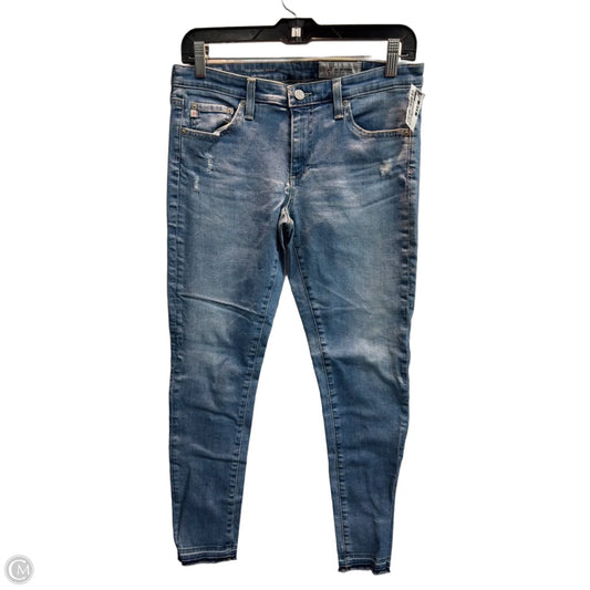 Jeans Skinny By Adriano Goldschmied In Blue, Size: 8
