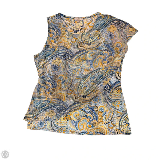 Top Sleeveless By Roz And Ali In Multi-colored, Size: Xl