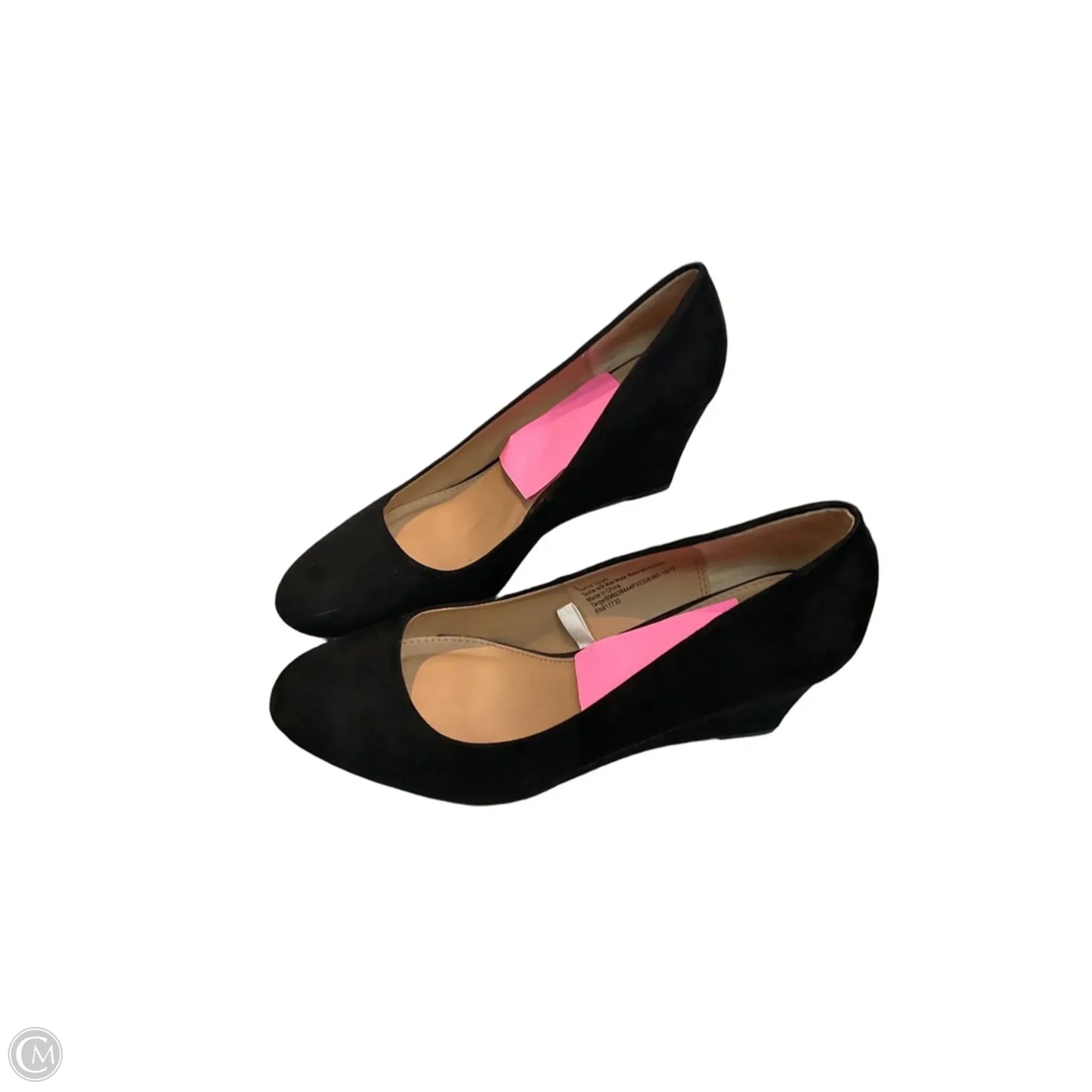 Shoes Heels Wedge By A New Day In Black, Size: 9