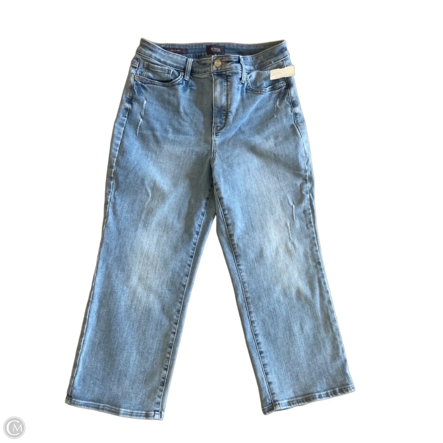 Capris By Not Your Daughters Jeans In Blue Denim, Size: 10