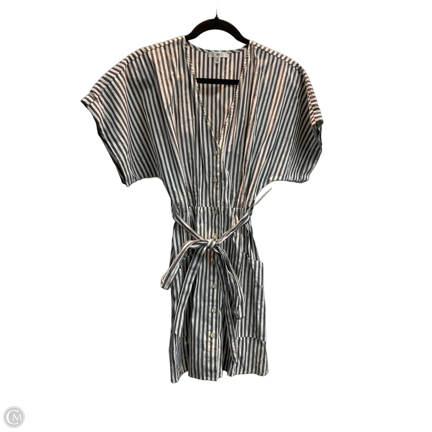 Dress Casual Midi By Bp In Striped Pattern, Size: Xs
