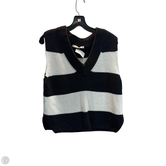 Vest Sweater By Abercrombie And Fitch In Striped Pattern, Size: Xs