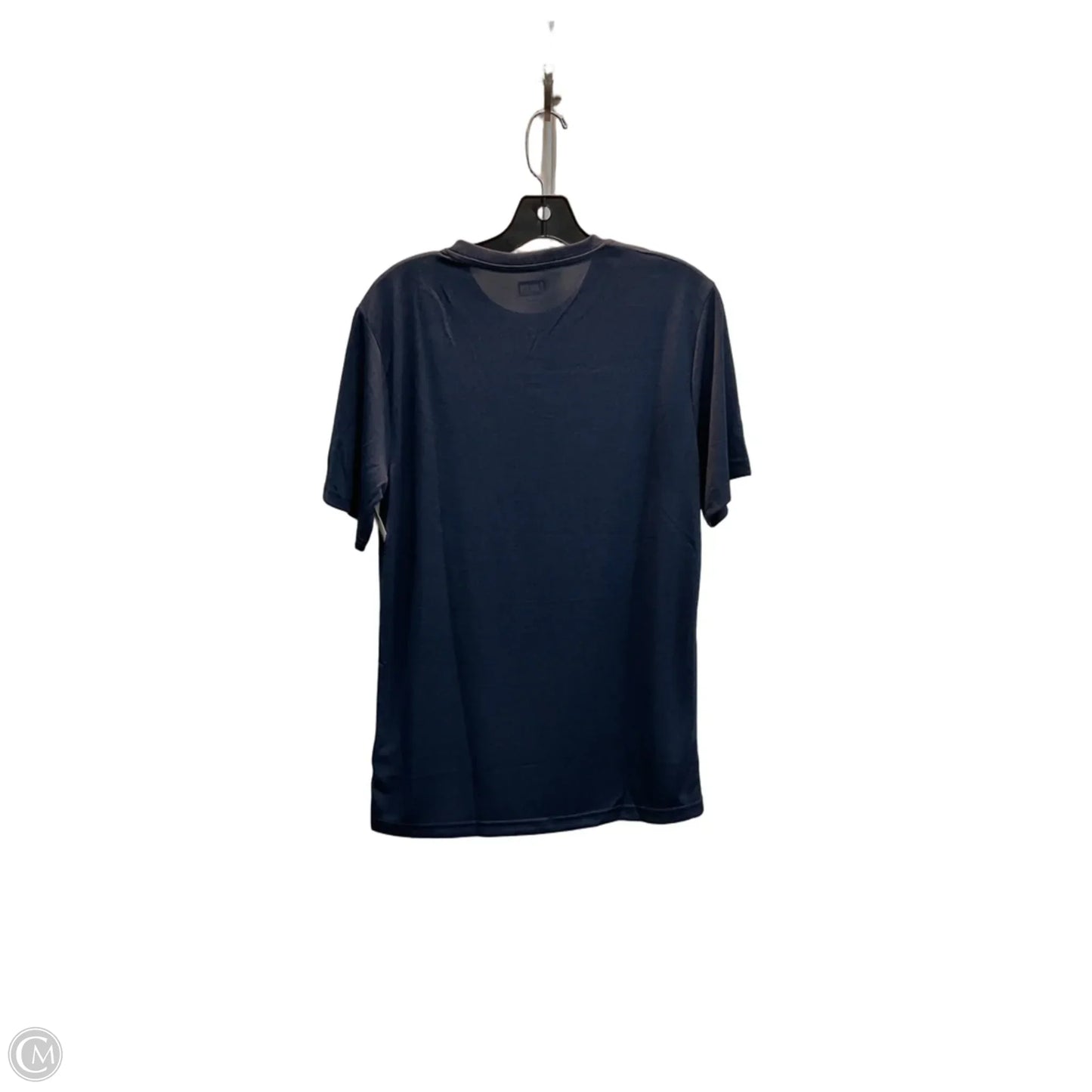 Top Short Sleeve Basic By Clothes Mentor In Blue Red & White, Size: S