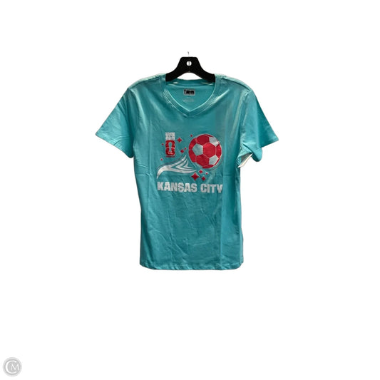 Top Short Sleeve Basic By Clothes Mentor In Multi-colored, Size: S