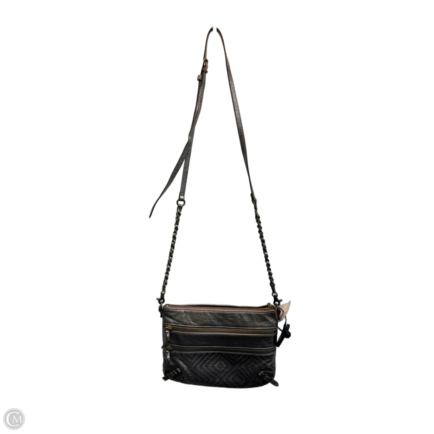 Crossbody Leather By Elliot Lucca, Size: Medium