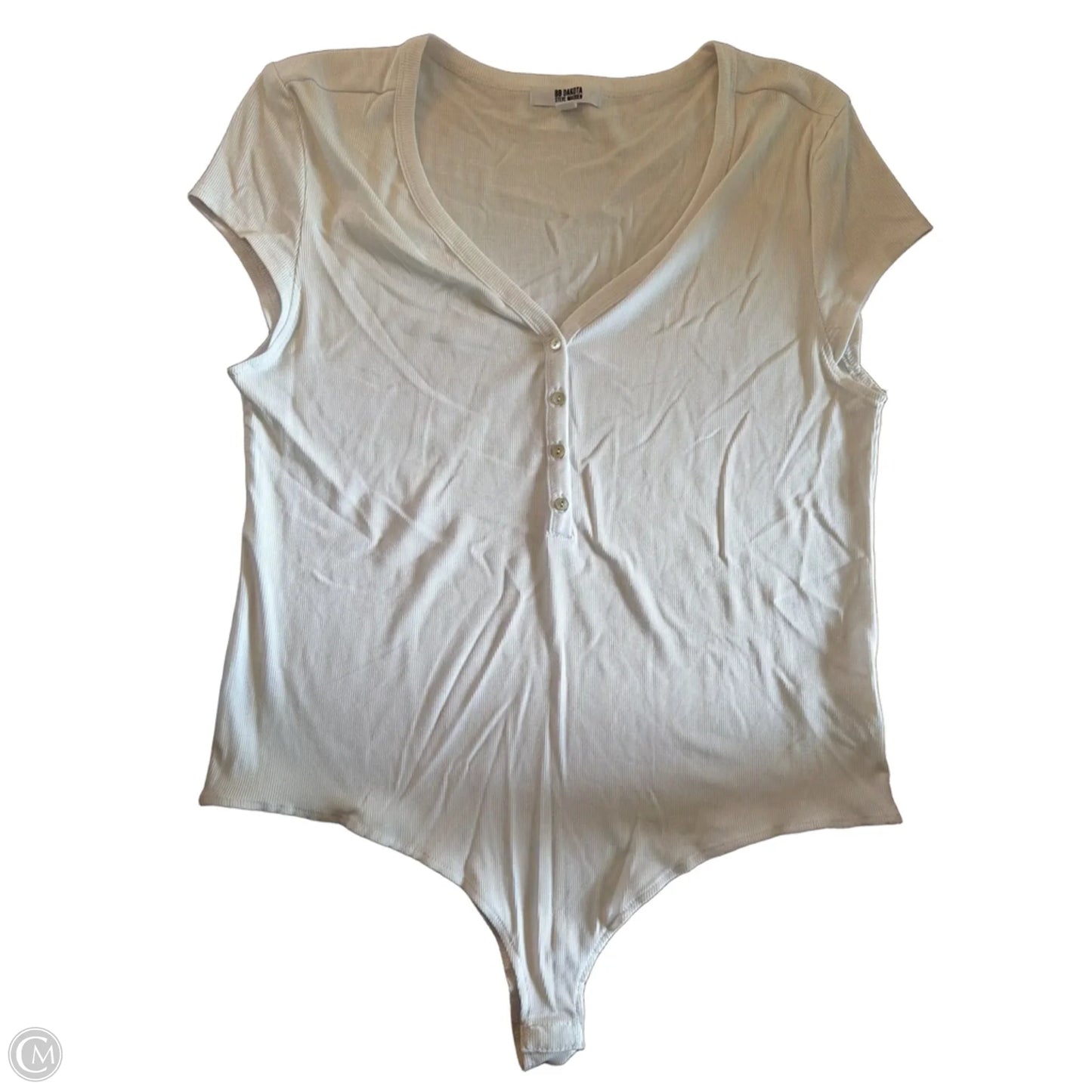 Bodysuit By Bb Dakota In White, Size: 2x
