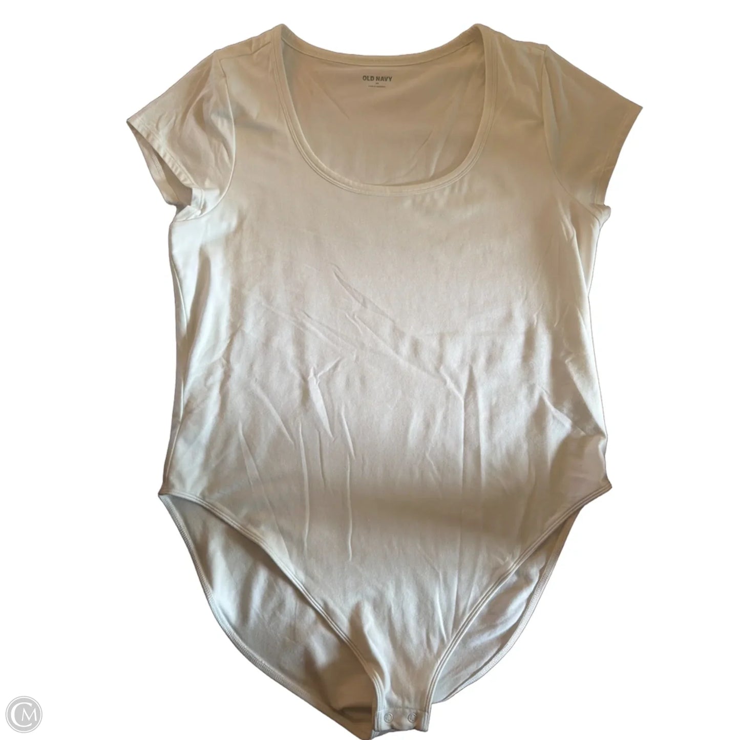 Bodysuit By Old Navy In White, Size: 2x