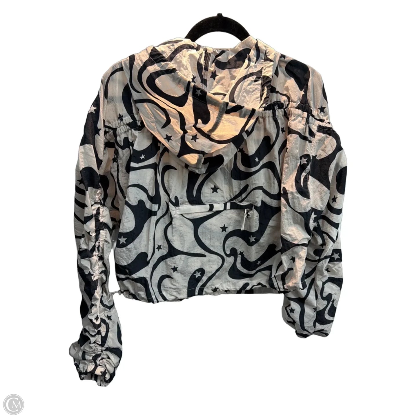 Athletic Jacket By Joy Lab In Black & Brown, Size: Xs