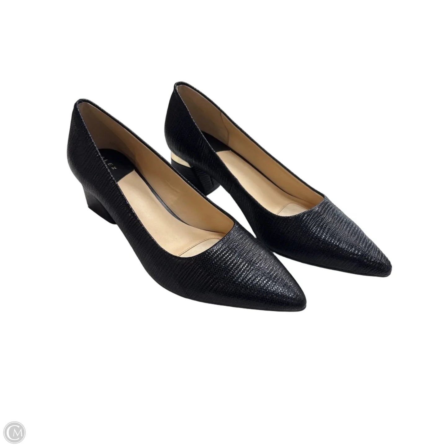 Shoes Heels Block By Alex Marie In Black, Size: 8.5