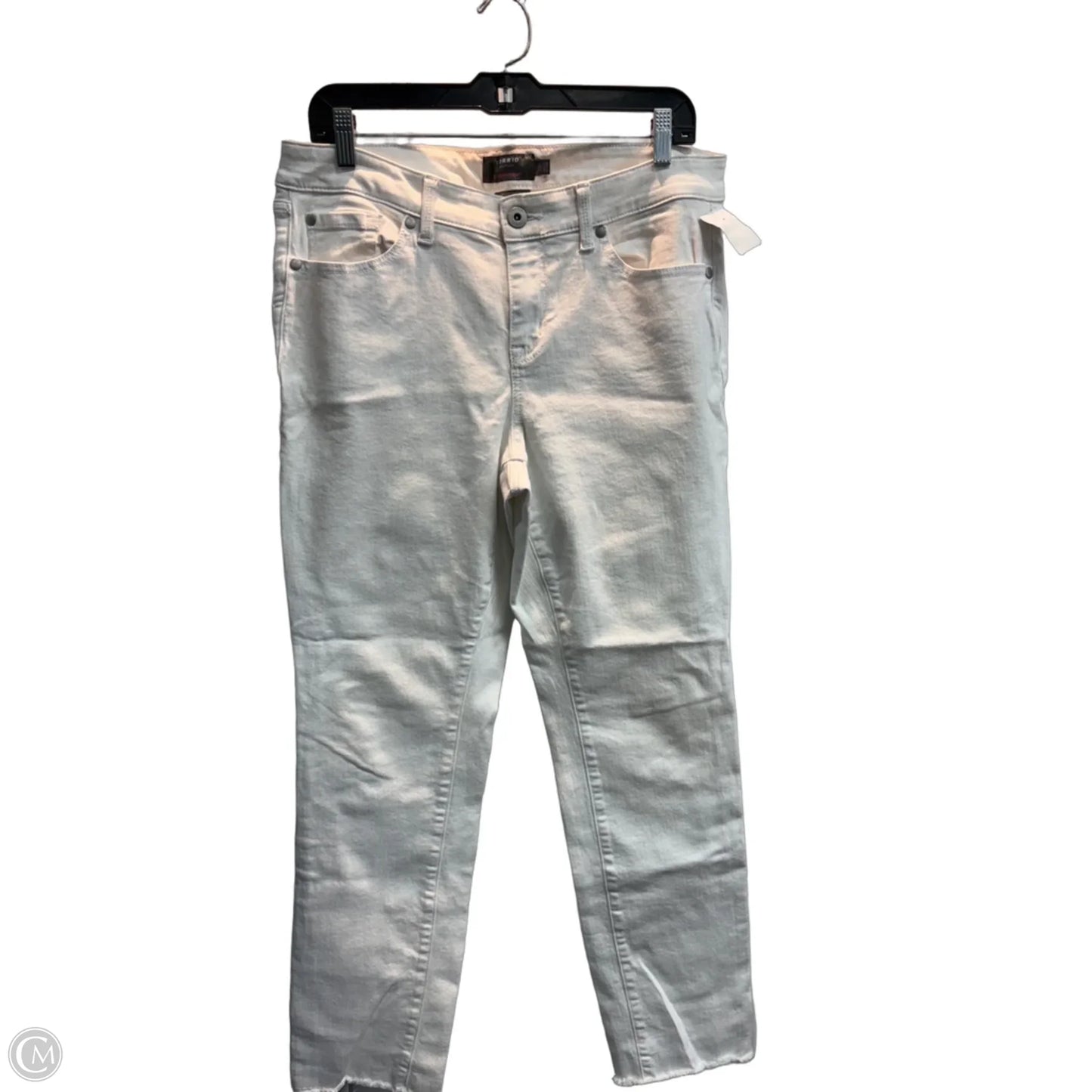 Jeans Boyfriend By Torrid In White, Size: 12