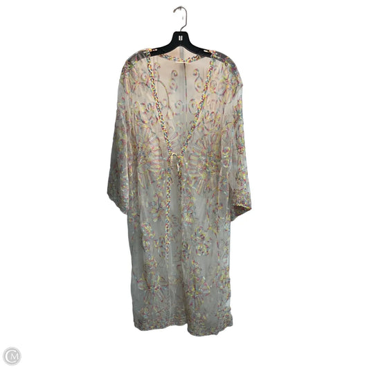 Swimwear Cover-up By Clothes Mentor In Multi-colored, Size: Osfm