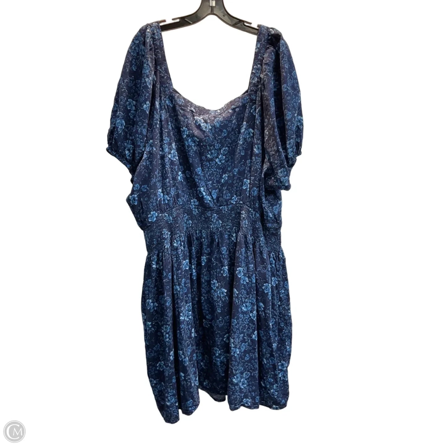 Dress Casual Midi By Old Navy In Blue, Size: 4x