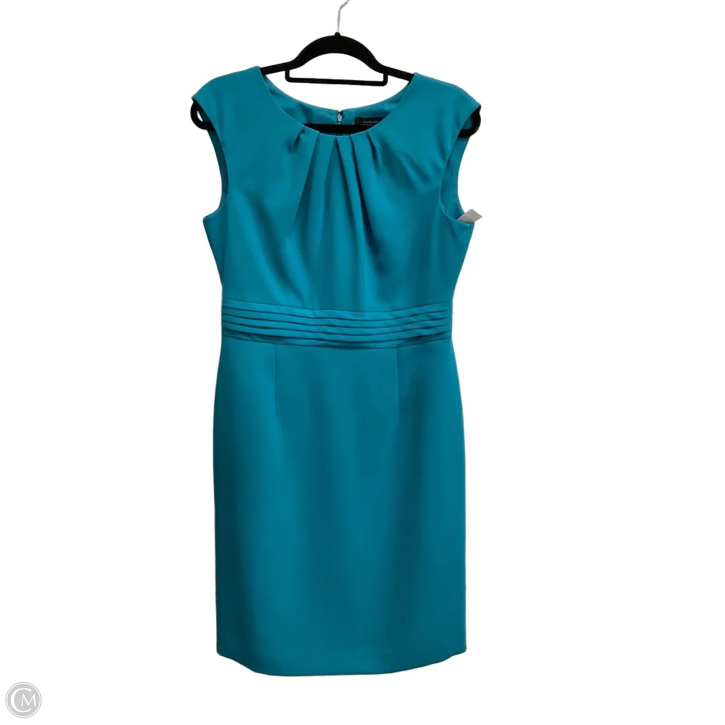 Dress Party Midi By Tahari In Blue, Size: M