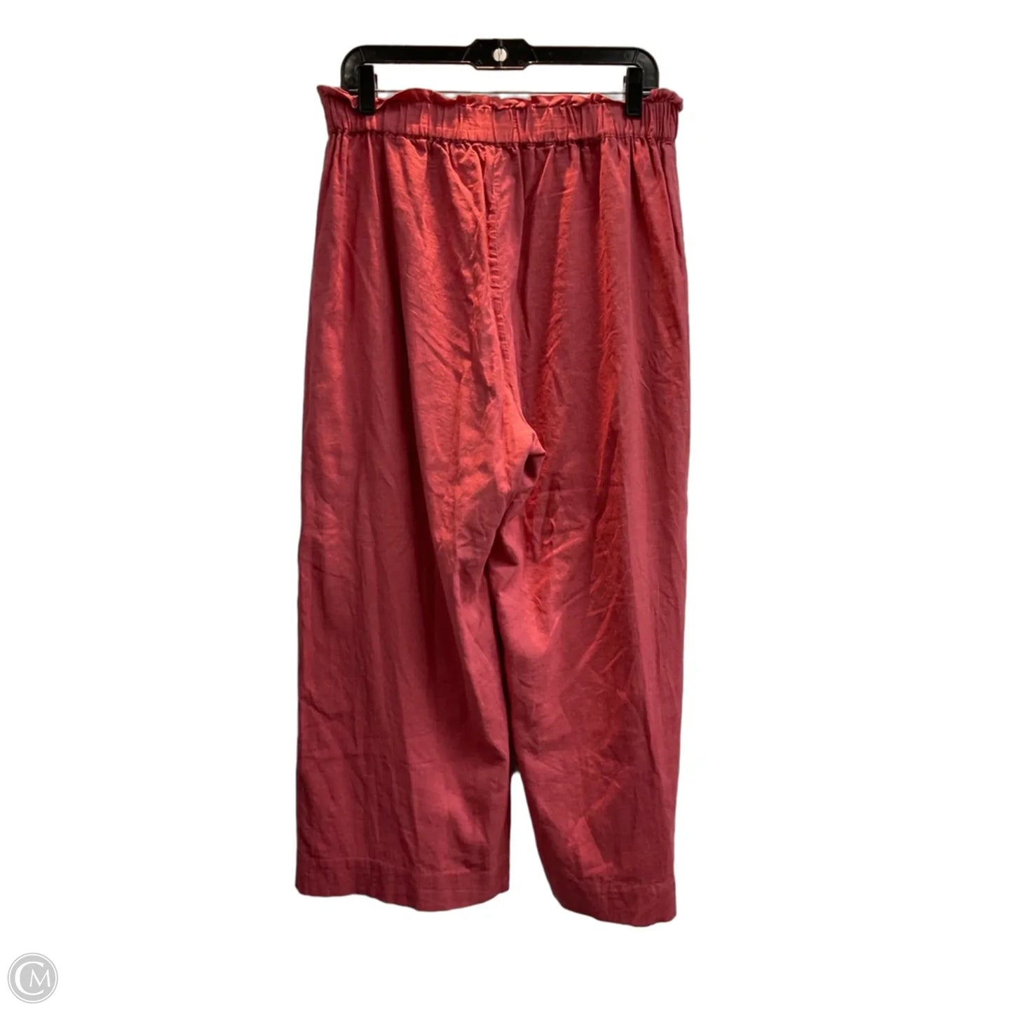 Pants Wide Leg By Abercrombie And Fitch In Pink, Size: L