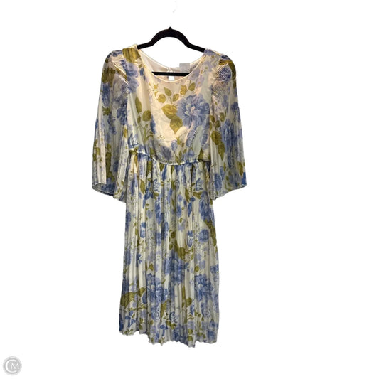 Dress Party Midi By Clothes Mentor In Floral Print, Size: S
