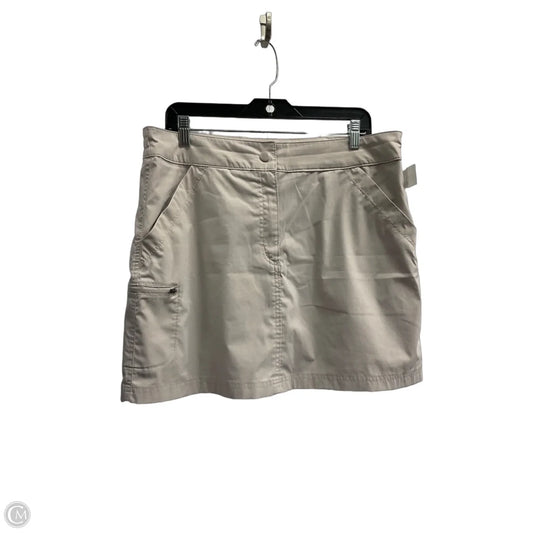 Athletic Skort By 32 Degrees In Beige, Size: L